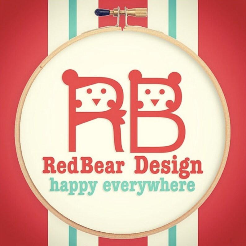 modern cross stitch, Wild and Free cross stitch pattern by Red bear Design image 6