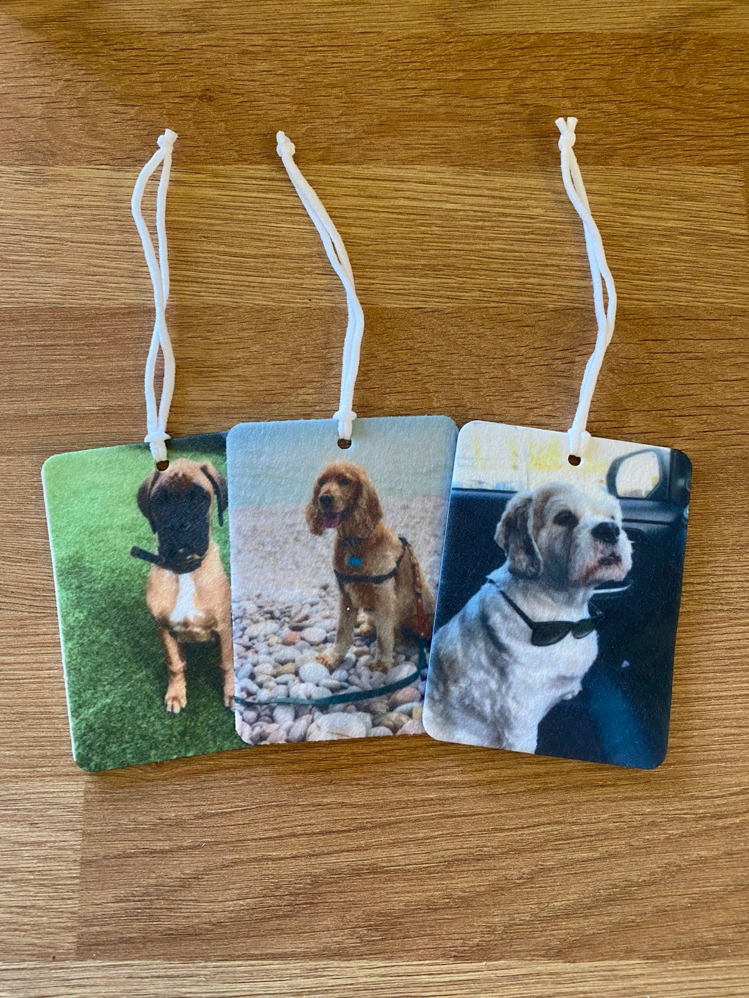 Personalised Car Air Freshener, Pet Dog, Cat, Horse, ANY PHOTO Etsy UK