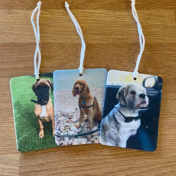Personalised Car Air Freshener Etsy UK
