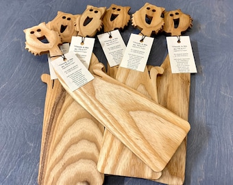 The Happy Cat - Hardwood kitchen spatula