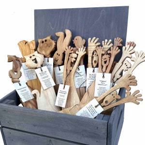 Hardwood kitchen spatula