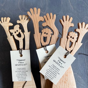 The Happy - Hardwood kitchen spatula