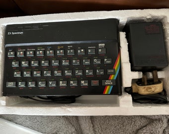 ZXSpectrum Vintage computer in original box