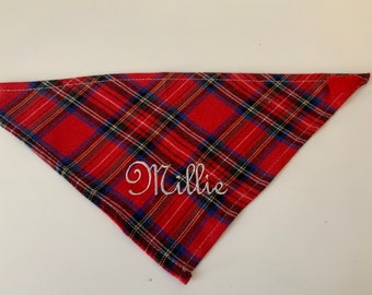 Personalised dog bandana