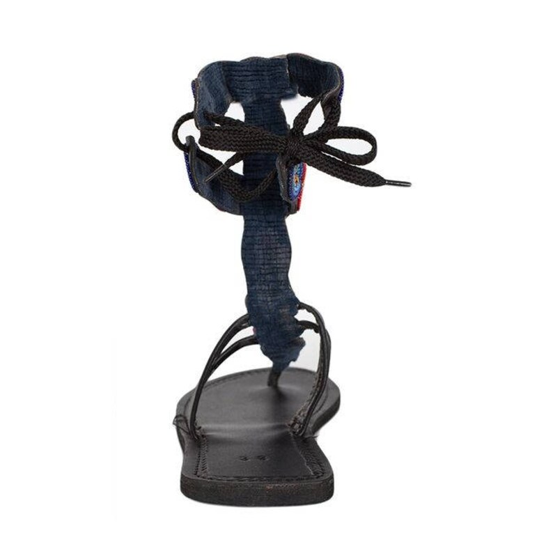 ankara gladiator sandals