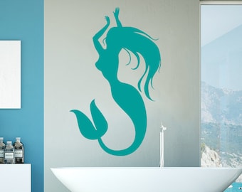 The Little Mermaid poster Olha Art Design The Little Mermaid design wall clock The Little Mermaid design decal