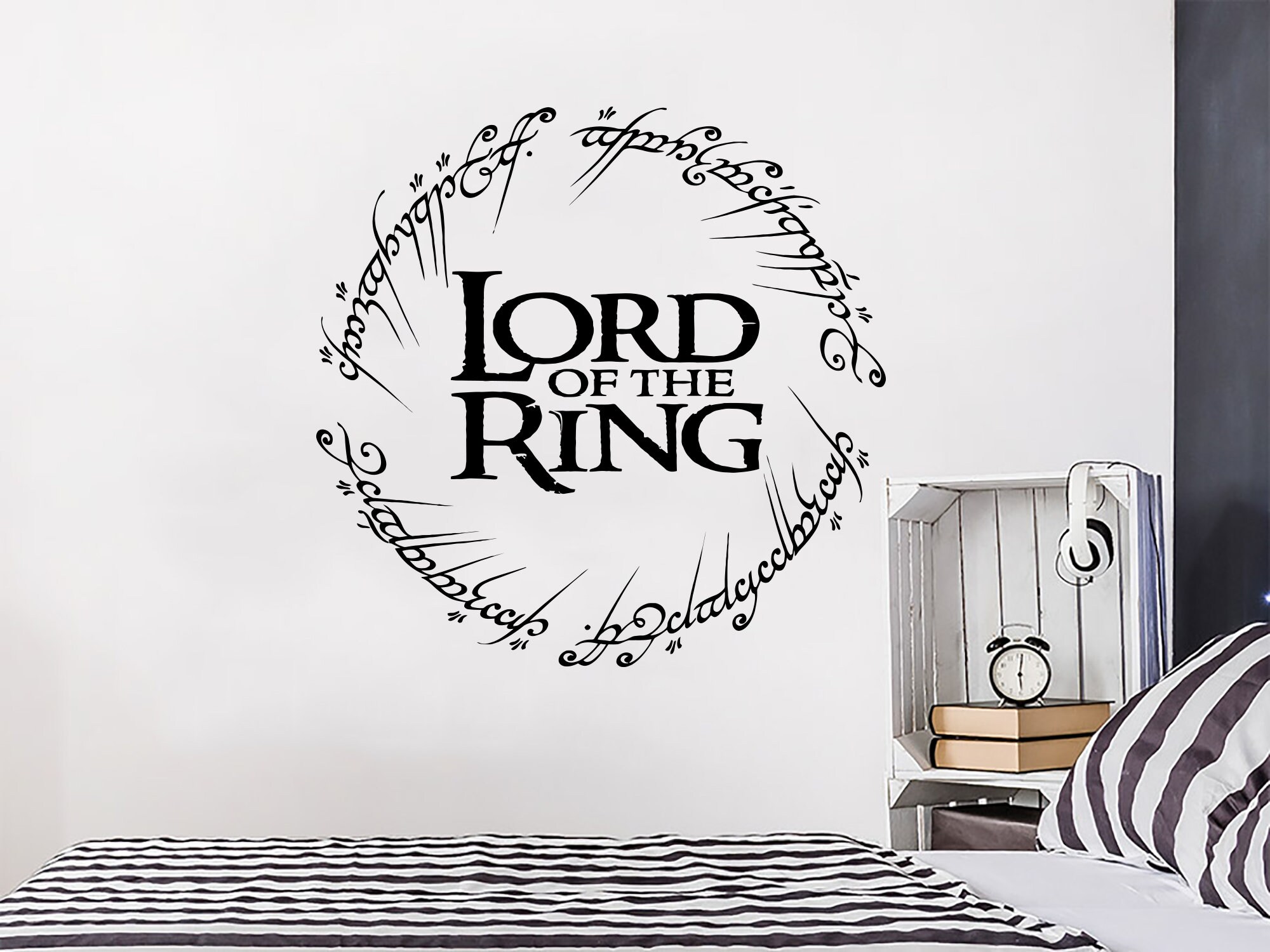 Lord Of The Rings Wall Sticker Lord Of The Rings Gift Shire Life