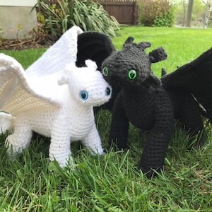 Nightfury Toothless How to Train Your Dragon US PDF Crochet Pattern English image 7