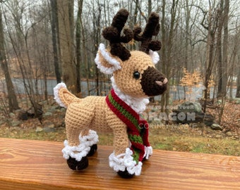 Reindeer US PDF Crochet Pattern (English)