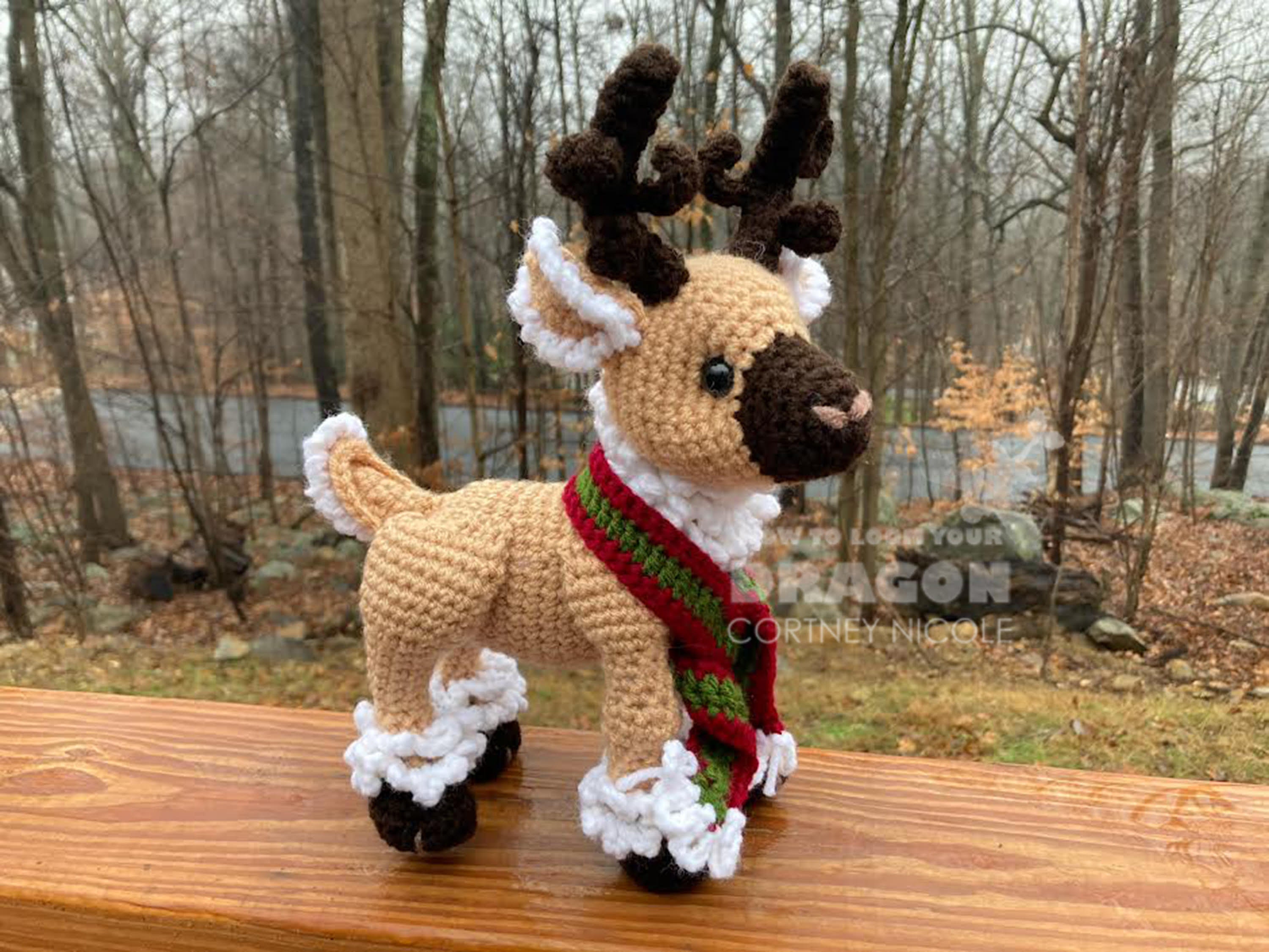 40 Reindeer Crochet Patterns: Add Homemade Warmth to Your Holiday Decor 40 Reindeer US Crochet Pattern (English)