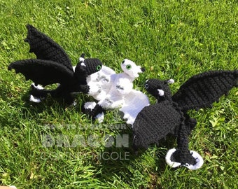 Nightlight Dragons How to Train Your Dragon PDF US Crochet Pattern (English)