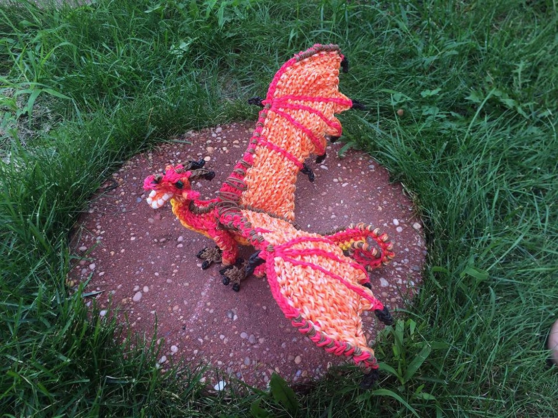 Rainbow Loom Peril from Wings of Fire Rubber Band Dragon Etsy