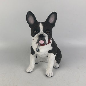 French Bulldog Urn, Custom Pet Urn, French Bulldog Urns for Ashes, Pet Cremation Urn, French Bulldog Memorial Statue, French bulldog urn