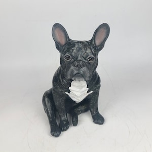 French Bulldog Urn, Custom Pet Urn, French Bulldog Urns for Ashes, Pet Cremation Urn, French Bulldog Memorial Statue, French bulldog urn