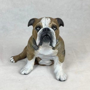 Pet Urn for Ashes, English Bulldog Urn, Custom Pet Urn, Dog Urns for Ashes, Pet Cremation Urn, Custom Pet Cremation Urn, Pet Urns for ashes