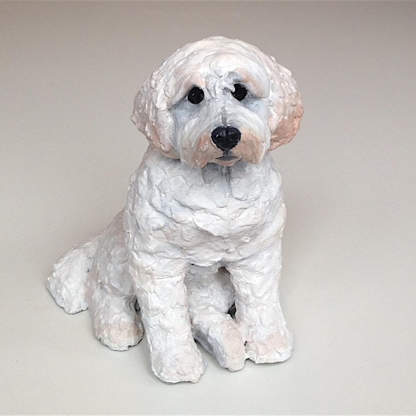 Pet Memorial, Clay Sculpture, Pet Portrait, Dog Memorial, Custom Dog Sculpture, Custom Pet Sculpture, Pet Loss gifts, Custom Pet Portrait