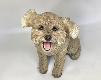 Custom Pet Urn for dogs, Poodle Urn for Ashes, Poodle Urn, custom pet urn, handmade pet urn for ashes, dog cremation urn poodle