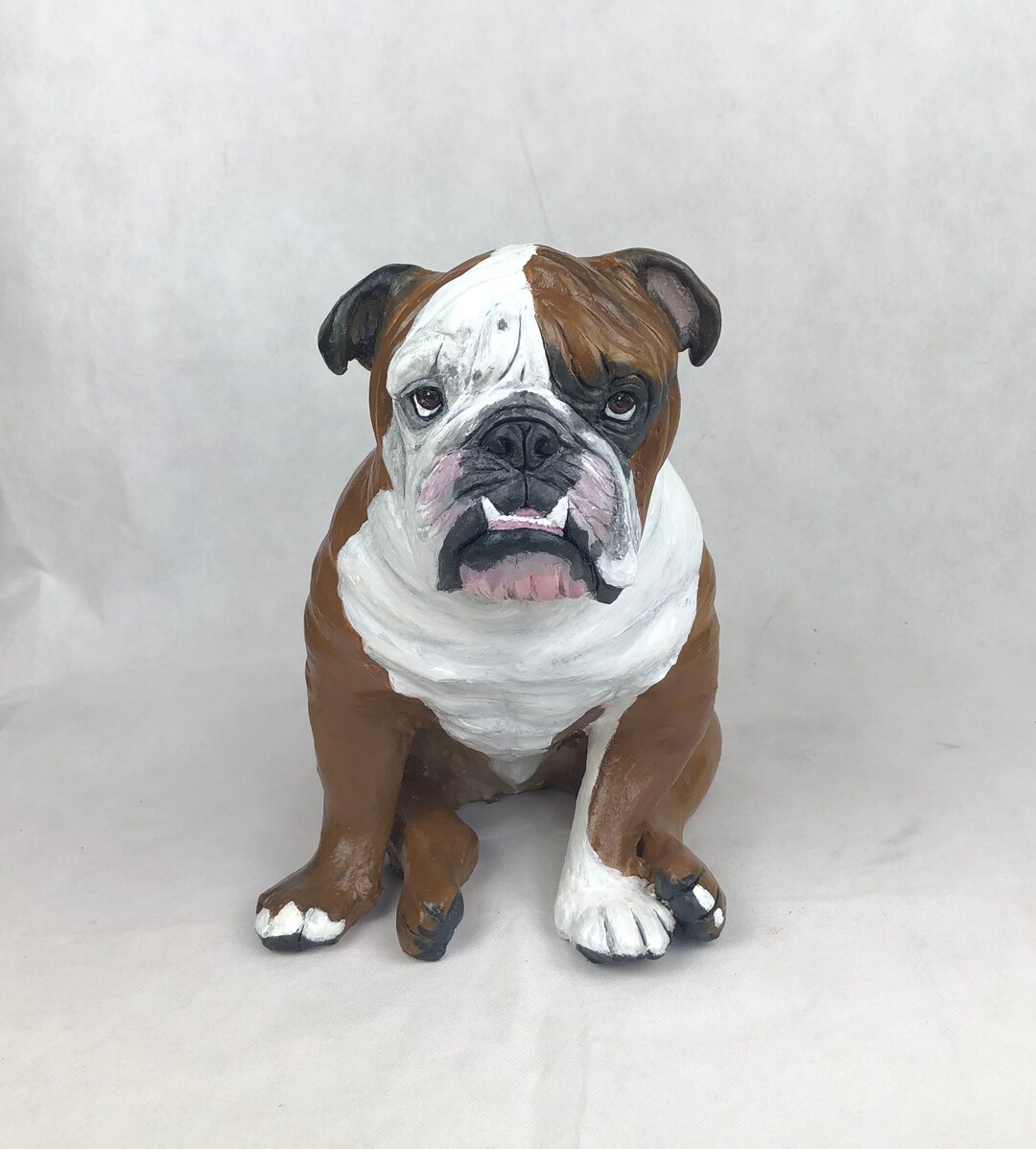 English Bulldog Urn, Custom Pet Urn, Pet Urn for Ashes, Dog Urns for