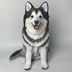 Pet Memorial, Clay Sculpture, Pet Portrait, Dog Sculpture, Dog Memorial, Custom Dog Sculpture, Custom Pet Portrait, Pet Sculpture with Toy