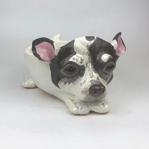 Ceramic Dog Bowl, Personalized Dog Bowl, Chihuahua Dog Bowl Ceramic, Personalised Dog Bowls, Gifts for Dog Lovers, Pet Gift, Custom Dog Bowl image 6