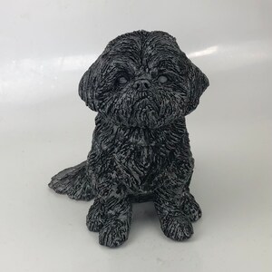 Custom Clay Pet Sculpture: Dog Memorial Portrait