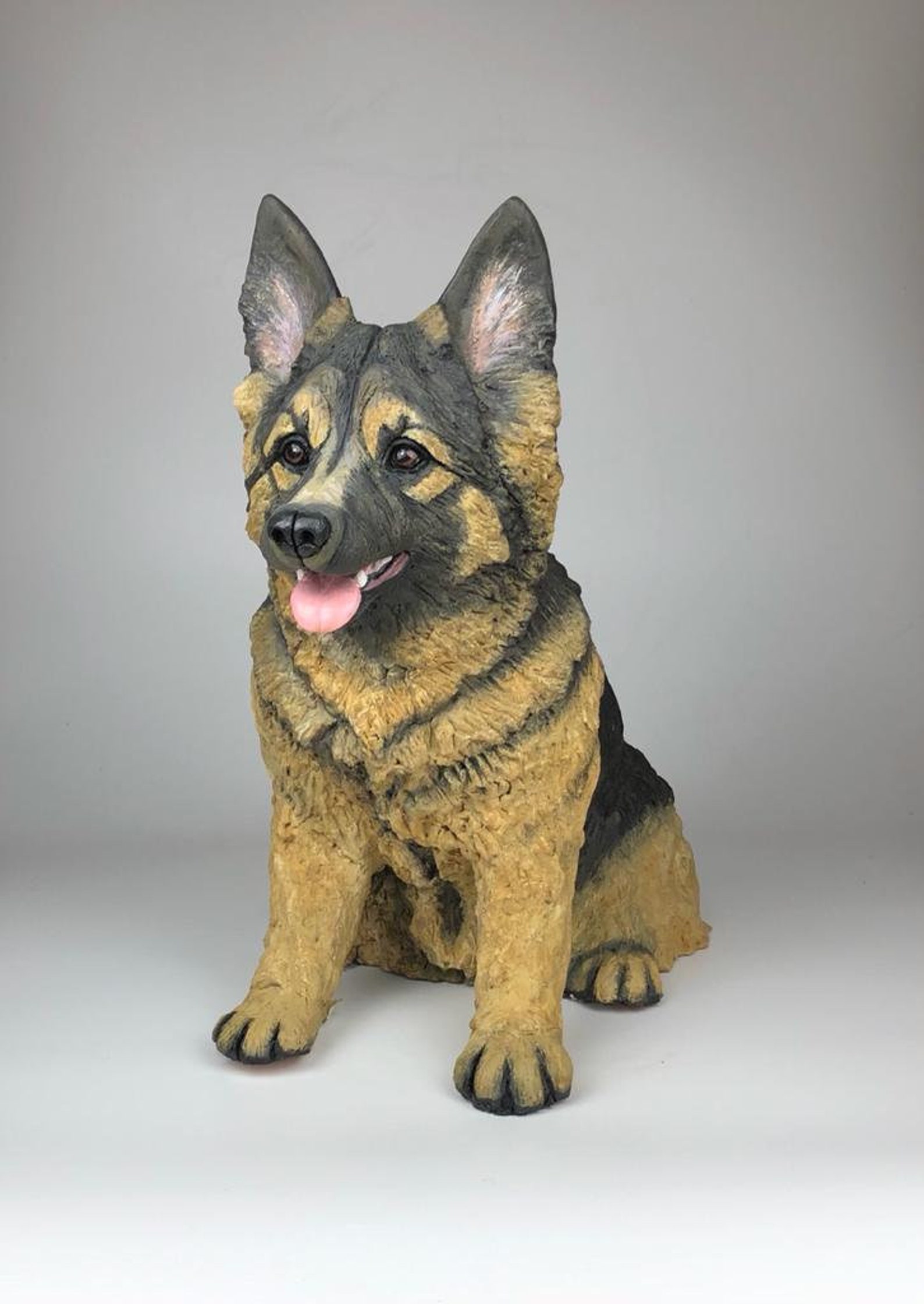 German Shepherd Statue German Shepherd Sculpture Custom Dog Etsy UK