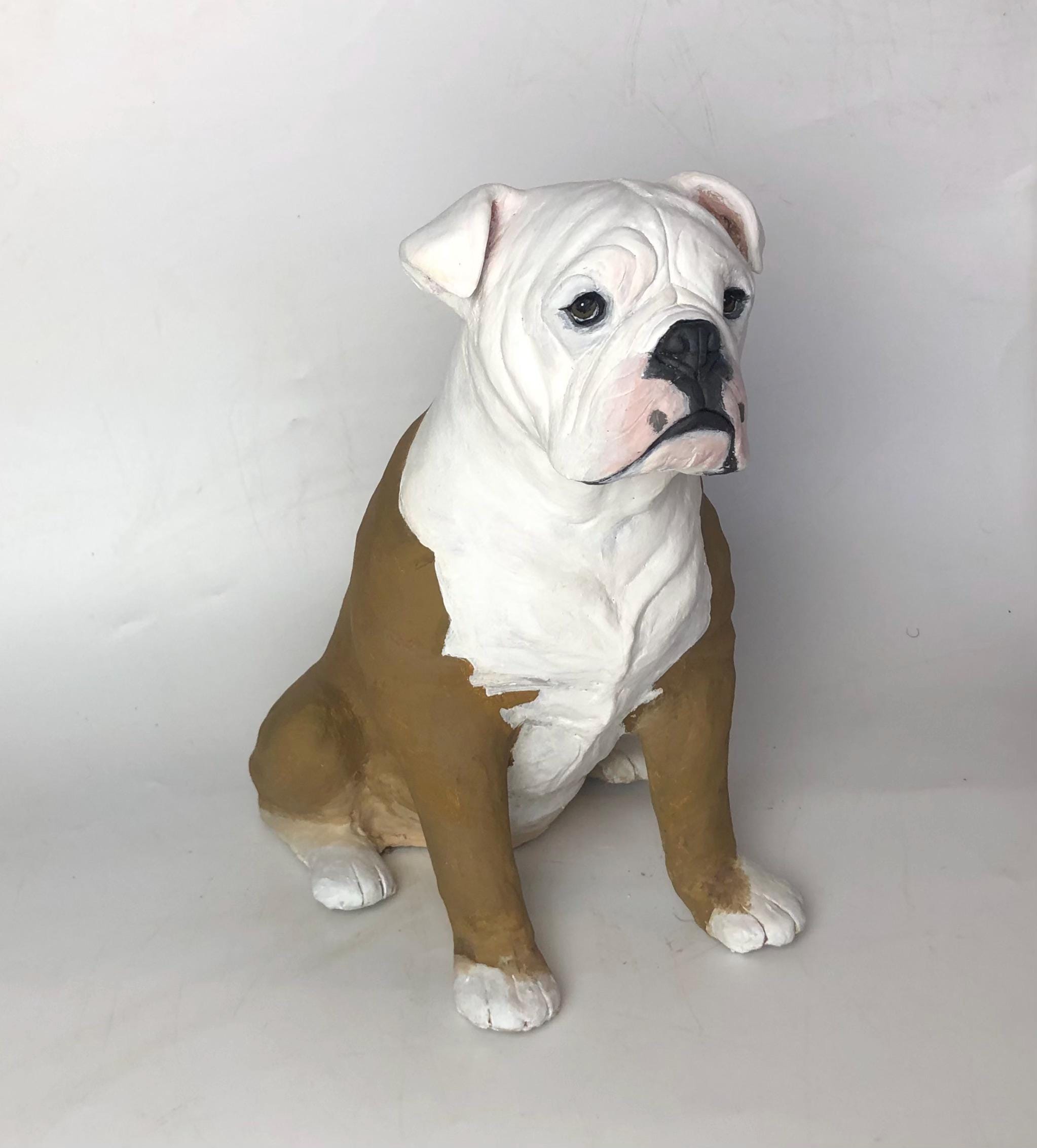 Yahoo!オークション - KENNEL STUDIO KOWA 犬 置物 陶器製 2頭