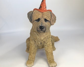 Personalisierte Hundeportrait Urne