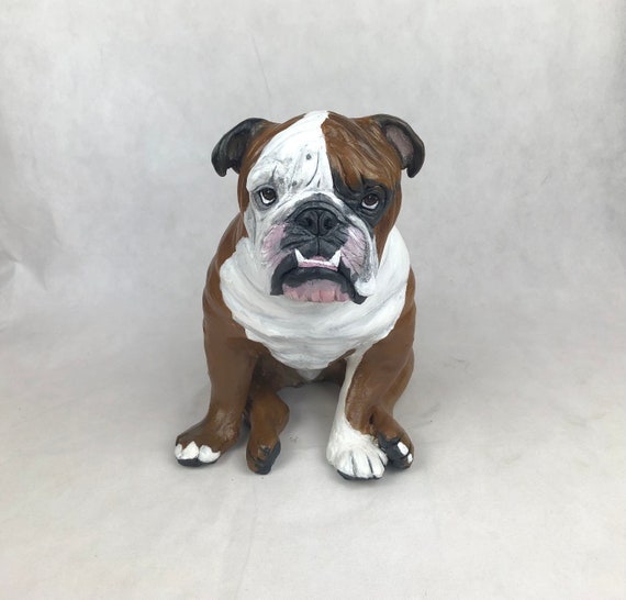 English bulldog cremation clearance urns