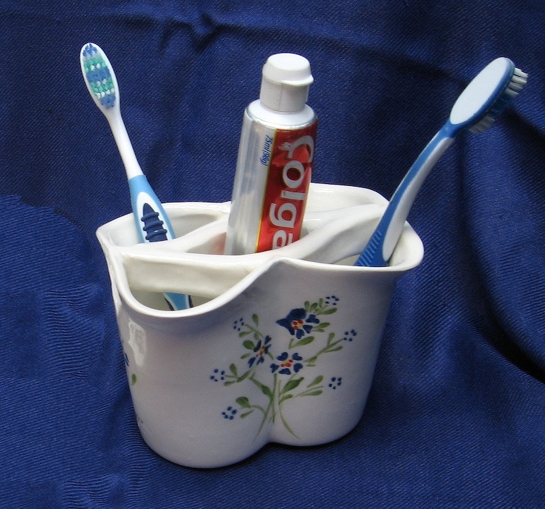 Toothbrush Holder Ceramic Toothbrush Holder Ceramic Etsy