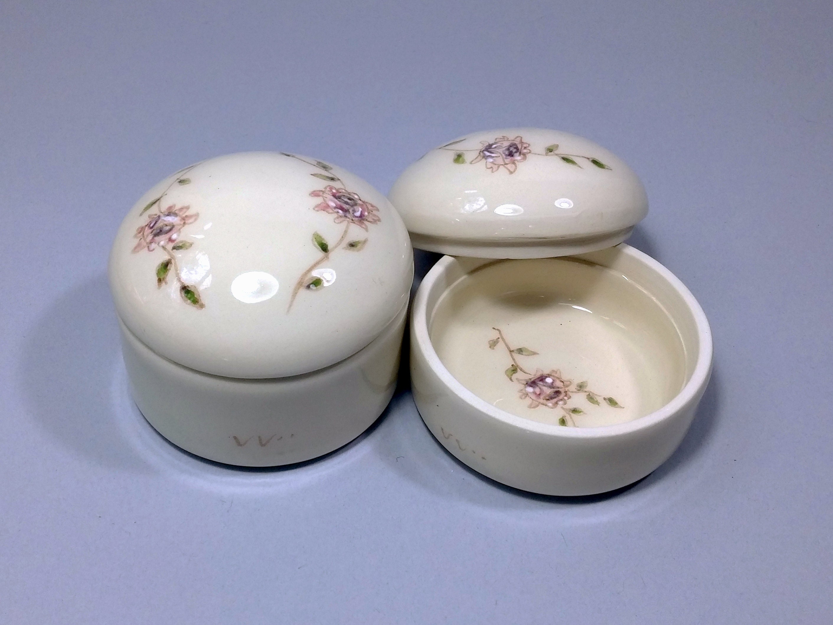 Ceramic trinket box Etsy