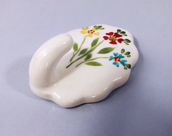 Ceramic towel hooks, Ceramic towel hanger, ceramic hanger, kitchen hanger, kitchen hook, Bathroom hook Bathroom hanger, Retro style Handmade