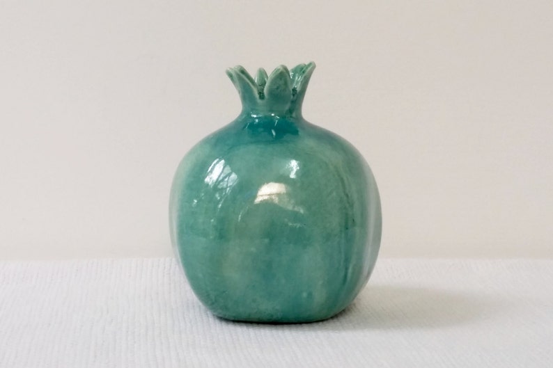 Ceramic vase Small turquoise vase Bud vase Home decor vase Etsy