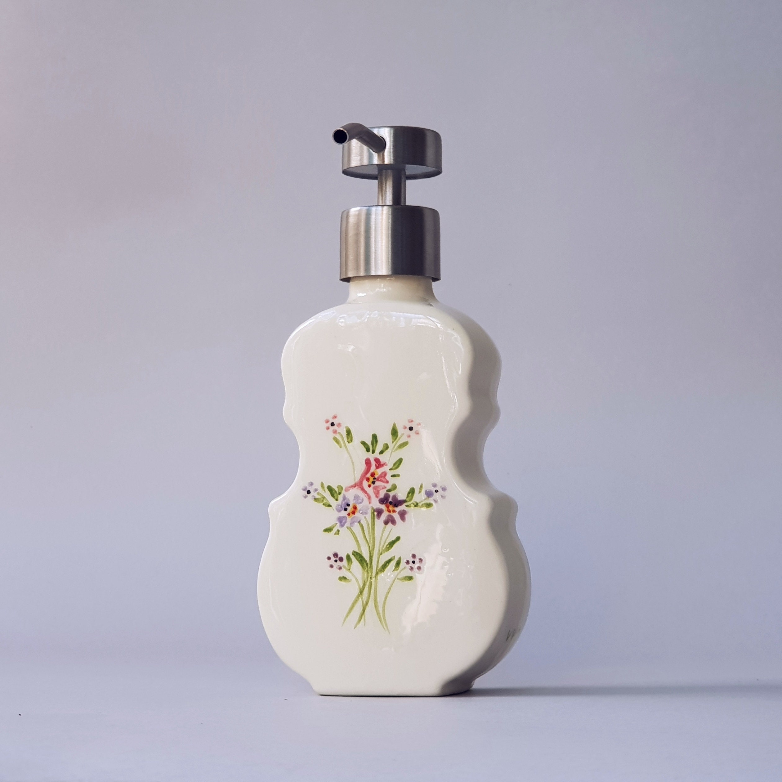 Floral Soap Dispenser – Still Serenity