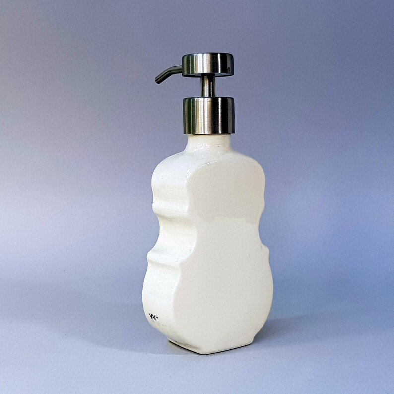 Ceramic soap dispenser hand soap dispenser with whimsical Etsy