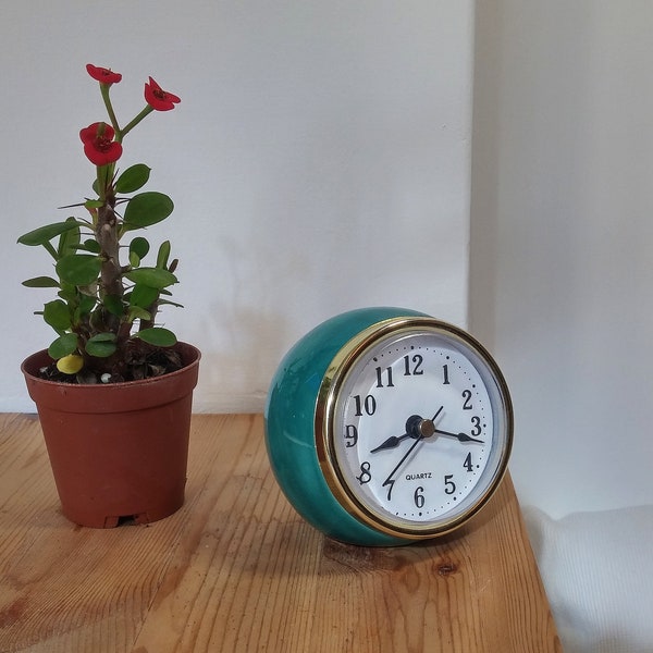 Vintage Desk Clock Etsy