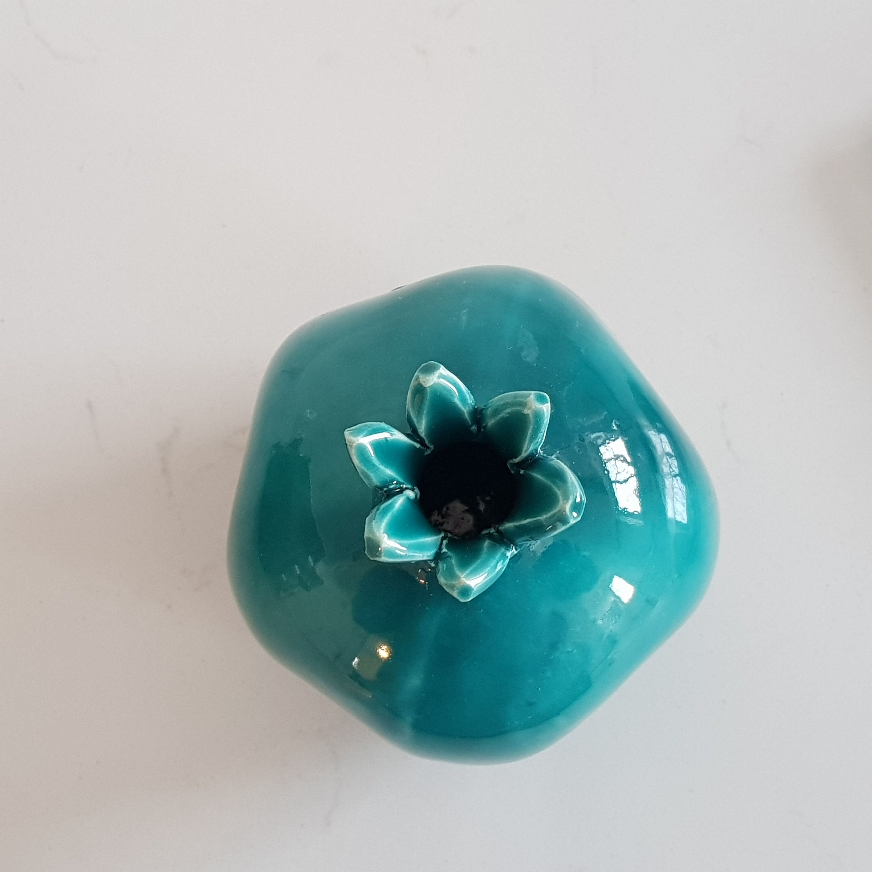 Ceramic Vase Small Turquoise Vase Bud Vase Home Decor Vase Etsy Hong Kong