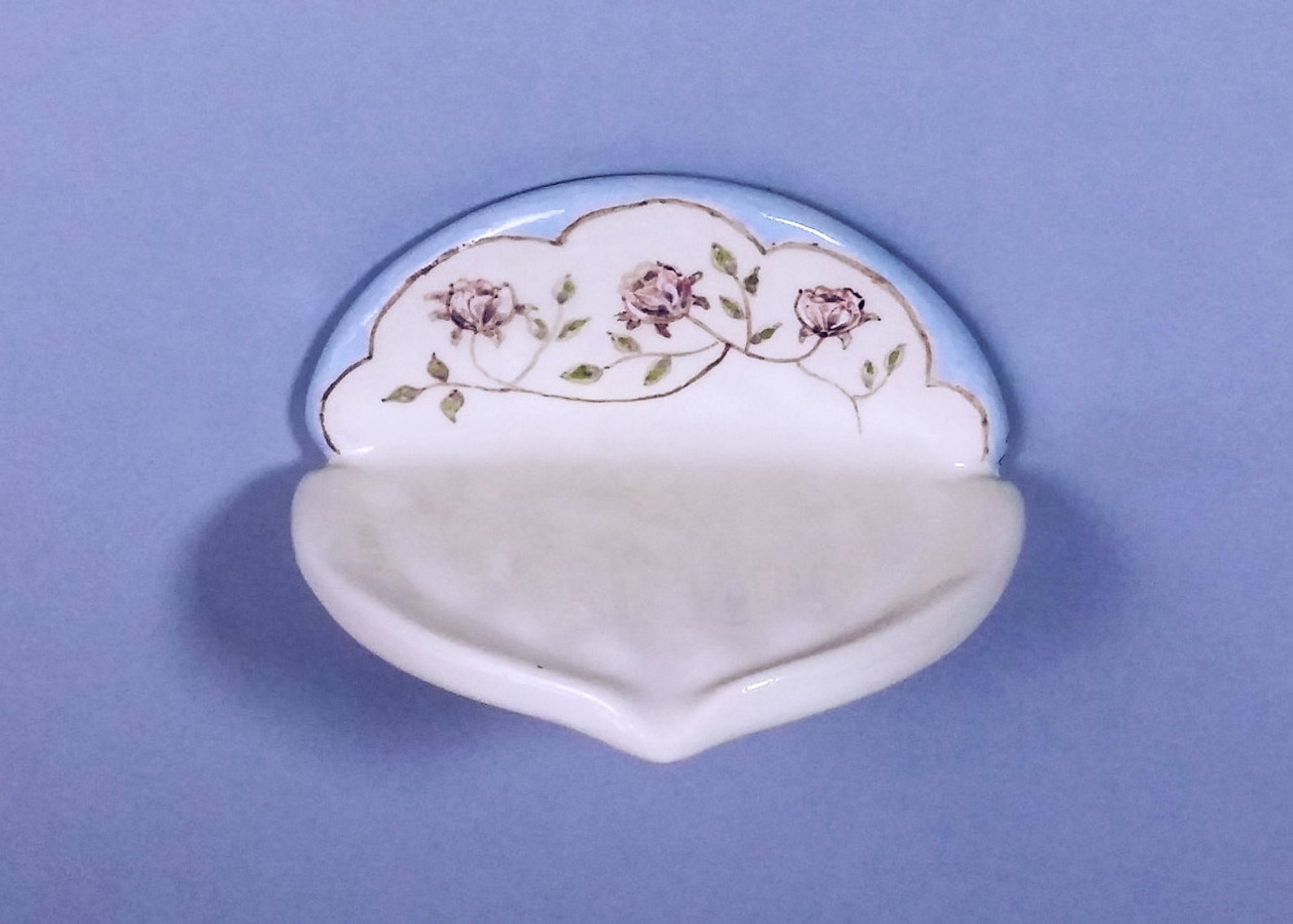 White Ceramic Wall Soap Dish Soap Holder Wall Mounted Soap Etsy