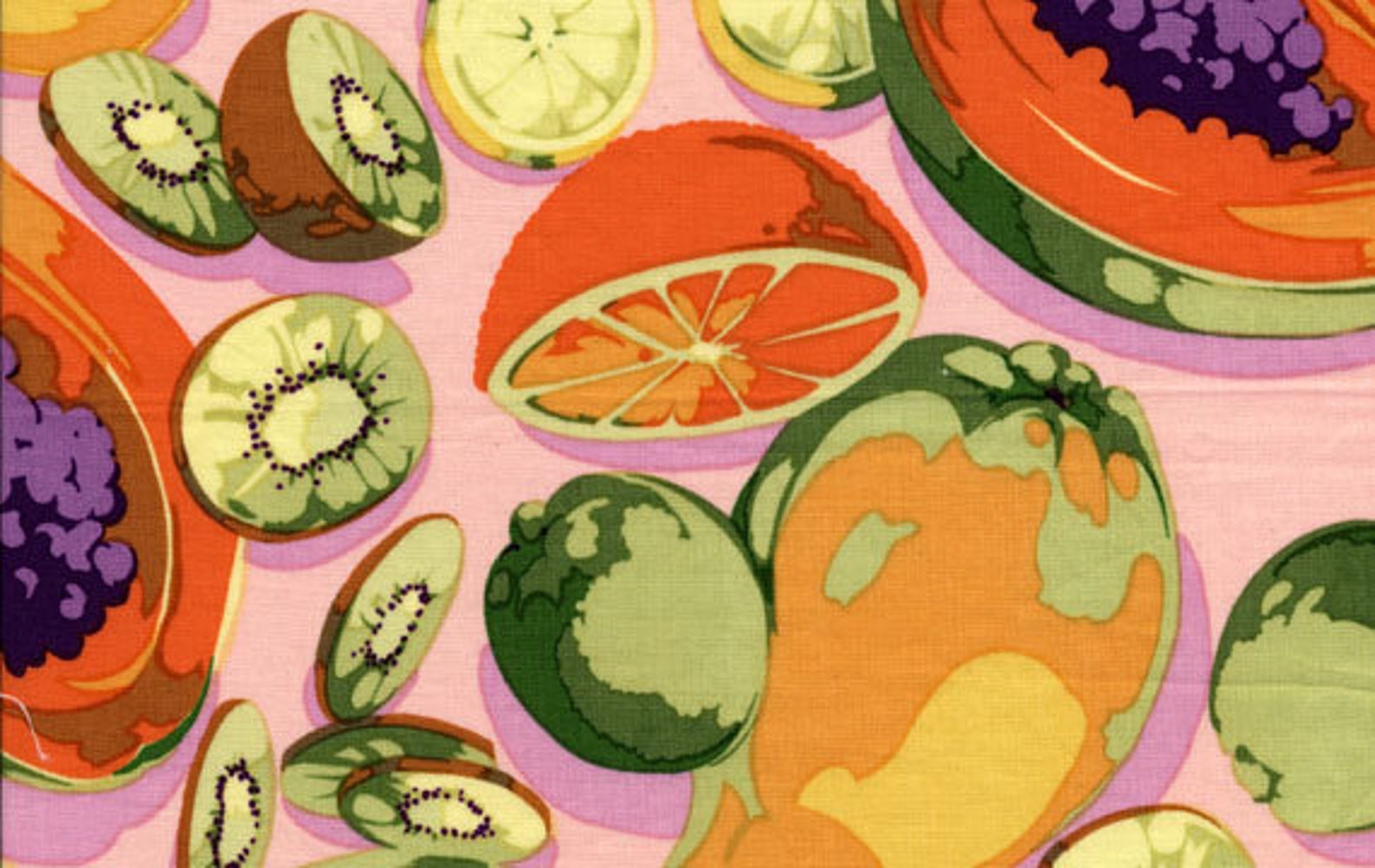 Martha Negley Fabric Fruit in Summer Delight MN09 Kaffe Etsy