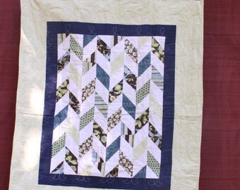 Herringbone Crib Quilt