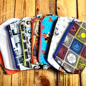 Boyband, Character Fabric Zipper Pouch