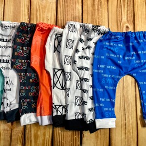 NSYNC, Justin Timberlake, New Kids on the Block BoyBand Stretch Baby Leggings