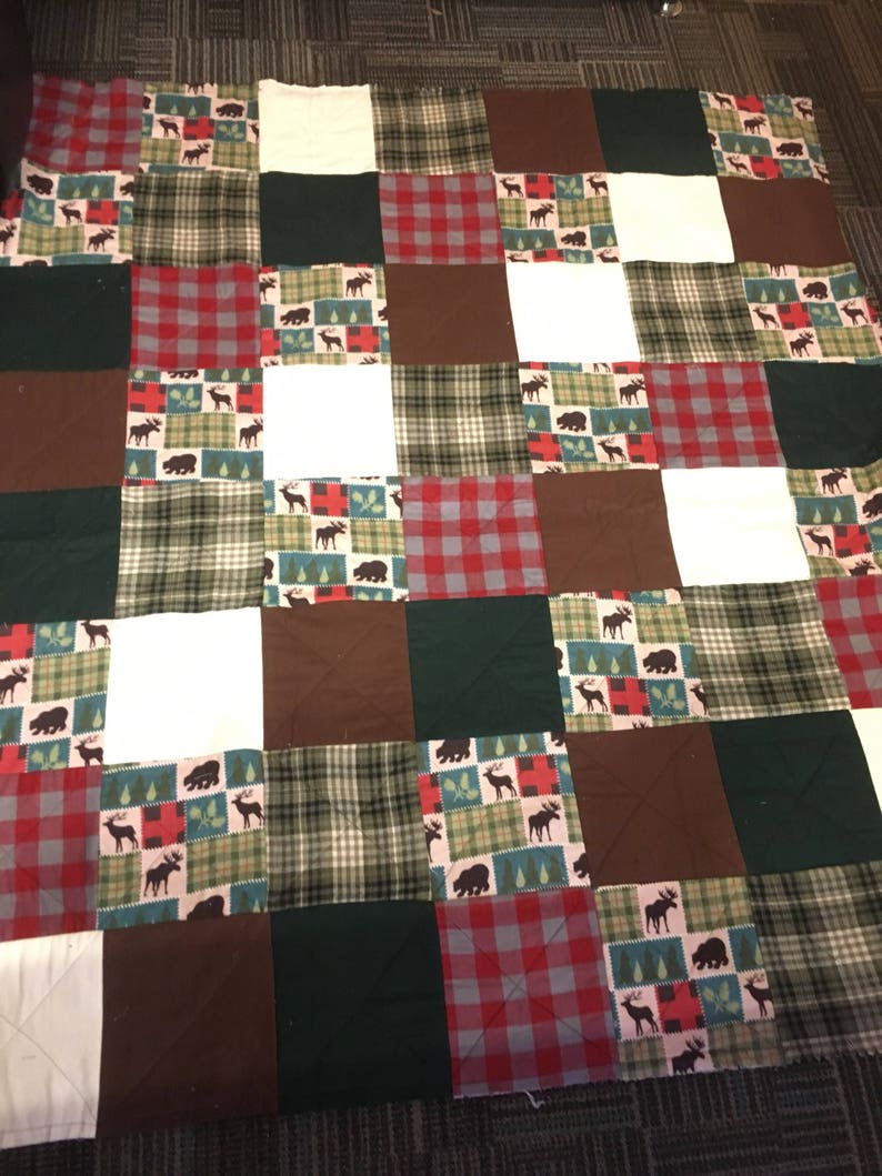 Woodsy Rag Time Blanket