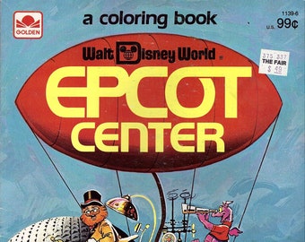 Disney Coloring Book Etsy