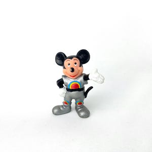 Mickey Mouse - EPCOT Center Captain EO Space Suit Toy - PVC Figurine from 1986