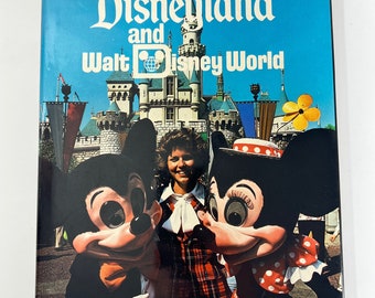 The Magic of Disneyland and Walt Disney World - 1979 Crescent Books, Author Valerie Childs, Publisher Mayflower, Souvenir Book