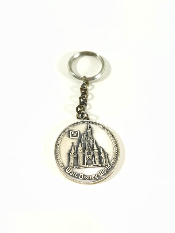 Magic Kingdom Walt Disney World Keychain Featuring Main Street USA Fantasyland Adventureland Tomorrowland Frontierland Liberty Square Etsy