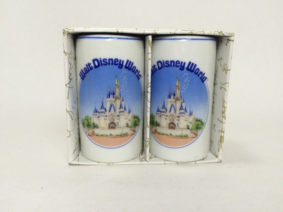 Walt Disney World Castle Salt & Pepper Shakers