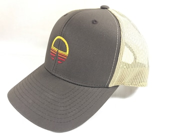 Horizons Logo Trucker Hat in Retro Style - Walt Disney World's EPCOT Center Extinct Attraction - RETROCOT Original