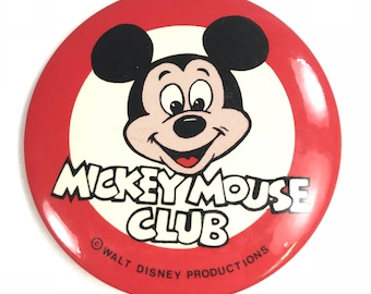 1970's Mickey Mouse Club Pin made by Walt Disney Productions
